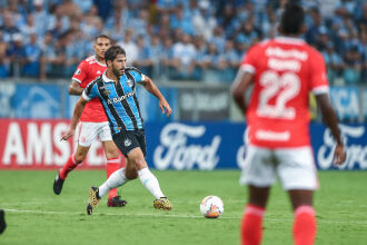 O único clássico pela Libertadores foi disputado em março – Foto Lucas Uebel-GFBPA