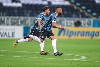 Maicon marcou o primeiro - Foto - Lucas Uebel/GFBPA