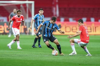 No Grupo E, o Colorado e o Tricolor aparecem nas duas primeiras colocações (Foto: Lucas Uebel - GFBPA)