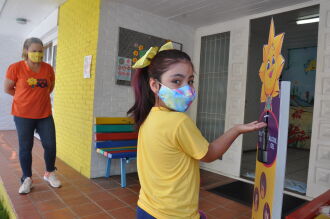 Abertura das escolas de educação infantil, com até 200 estudantes, integra a primeira etapa do Plano de Retorno Seguro dos educandários da cidade (Foto: Gerson Lopes/ON)