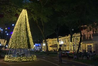 Luzes estarão acessas de 6 de dezembro a 6 de janeiro (Foto: Divulgação)