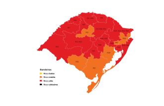 15 regiões Covid estão em bandeira vermelha  (Imagem: Divulgação)