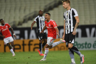 Caio Vidal: primeiro gol pelo Inter   -  Foto - Ricardo Duarte-SCI