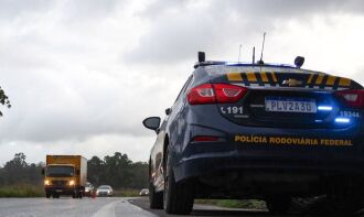 Segundo a Polícia Rodoviária Federal (PRF), apesar da ameaça de greve, trânsito fluiu normalmente nas principais estradas federais do país (Foto: PRF)