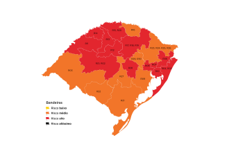 13 regiões estão com alto risco epidemiológico (Imagem: Divulgação)