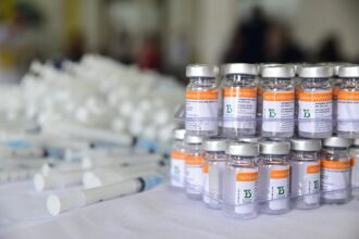 O lote compreende doses da CoronaVac e Oxford/Astrazeneca (Foto: Divulgação/PMPF)