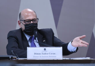 Covas depõe na CPI da Pandemia no Senado (Foto: Edilson Rodrigues/Agência Senado)