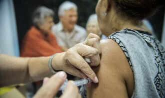 22,1 milhões de pessoas foram imunizadas (Foto: Marcelo Camargo/Agência Brasil)