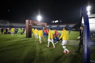 O time é praticamente o mesmo dos últimos jogos das Eliminatórias da Copa (Foto: Lucas Figueiredo/CBF)