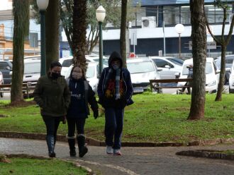 A temperatura mínima não deve passar dos 2°C até quinta-feira (02)  (Foto: Luciano Breitkreitz/ON)