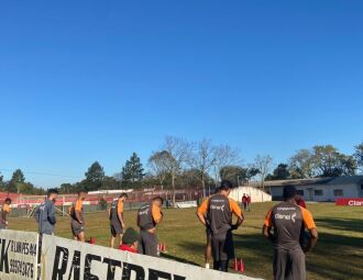 Vermelhão da Serra em ritmo de pré-temporada (Foto – Luana Lemes-ECPF)