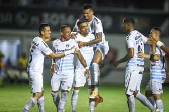 Na Bahia, time de Felipão garante boa vantagem    -Foto-Lucas Uebel-GFBPA