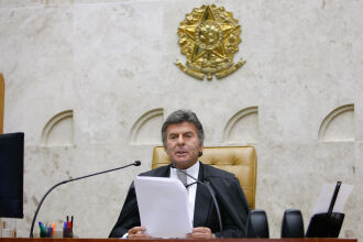 Discurso foi realizado na sessão de hoje do STF (Foto: Fellipe Sampaio/Arquivo STF)