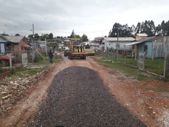 As obras têm o objetivo de melhorar o tráfego no local (Foto: Divulgação/PMPF)