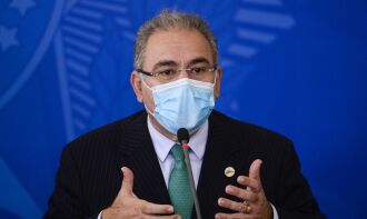 O ministro Marcelo Queiroga prevê que 2022 será o ano do fim da pandemia (Foto: Marcelo Camargo/Arquivo Agência Brasil)