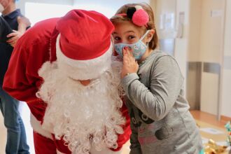 Durante o mês de dezembro, as crianças internadas e em tratamento na Instituição foram convidadas a escreverem seus pedidos ao Papai Noel (Foto: Divulgação)