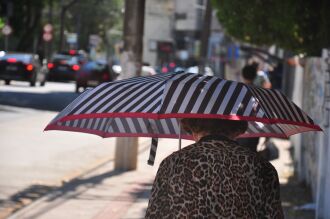 Até quarta-feira temperaturas devem permanecer na faixa dos 35 ºC. (Foto: Gerson Lopes/ON)