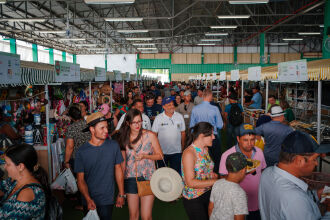 Ao todo, ocorre a participação de 122 municípios, com maior concentração das regiões de Passo Fundo, Ijuí e Soledade (Foto: Assessoria de Imprensa da Expodireto Cotrijal )