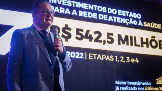 Ranolfo contabilizou que o programa Avançar já destinou para a saúde, em quatro etapas, R$ 542,5 milhões - Foto: Felipe Dalla Valle / Palácio Piratini