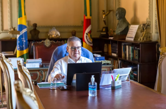 Foto: Gustavo Mansur/Palácio Piratini 