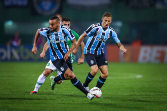 Com um a menos, Grêmio empatou em Chapecó -  Foto-Lucas UebelGFBPA