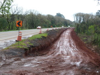 Calendário prevê conclusão de obras em abril de 2023. (Foto: Luciano Breitkreitz/ON)