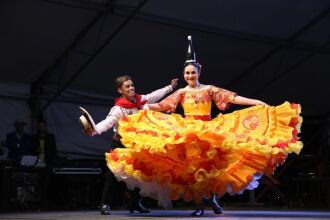 Ao todo, 22 bailarinos se apresentaram nos quatro municípios que receberam o festival. (Foto: Daltro Mattos)