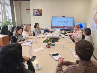 Reunião na Secretaria da Saúde (Foto: Divulgação/SSRS)