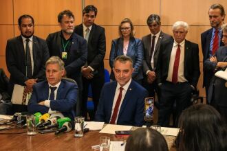 O anúncio oficial foi feito em coletiva de imprensa no Ministério da Economia. (Foto: Leandro Molina)