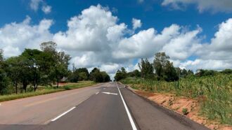 O trabalho na rodovia iniciou no segundo semestre de 2022. (Foto: Divulgação)