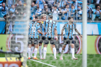 Tricolor soma 33 pontos na tabela - Foto Lucas Uebel - Grêmio