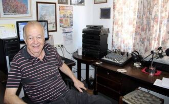 Waldir Sudbrack mantinha um estúdio em casa  - Foto-Álbum de Família