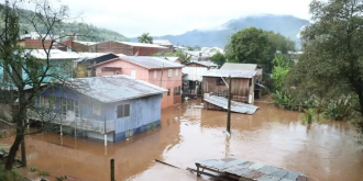 O município de Muçum foi um dos mais afetados do estado. Foto: Prefeitura de Muçum