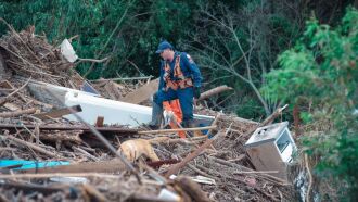 Bombeiros nas operações no Vale do Taquari – Foto-Rodrigo Ziebell/Ascom GVG