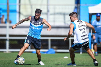 Grêmio treinou sexta-feira pela manhã – Foto – Lucas Uebel-GFBPA