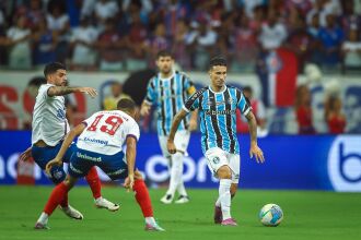 O Grêmio volta a campo na próxima terça-feira, contra o Operário, no Paraná – Foto – Lucas Uebel-GFBPA