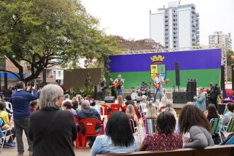 Atividade na Praça da Mãe – Foto - João Henrique Pazuch-PMPF