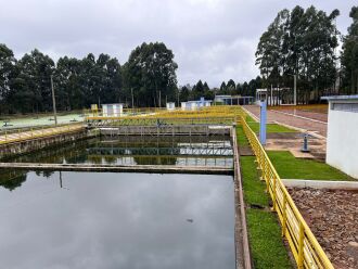 Estação de tratamento de esgoto da Corsan em Passo Fundo- Fotos divulgação/ Corsan