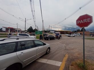 Cruzamento da ERS-324 com a Avenida João Catapan, que dá acesso ao Bairro Santa Marta - Fotos Édson Coltz/ ON