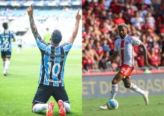 Montagem com fotos: Lucas Uebel / Grêmio FBPA e Ricardo Duarte/ Inter