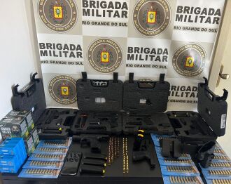 Autor dos disparos disse que possuía loja de armas - Foto BM