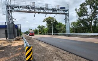 Sistema free flow já é adotado em outras rodovias estaduais concedidas pelo governo do RS, como na Serra gaúcha - Foto divulgação/  Concessionária Caminhos da Serra Gaúcha