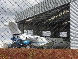 Avião foi apreendido pela Polícia Federal