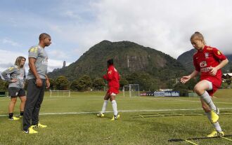 Mylena já trabalho na seleção