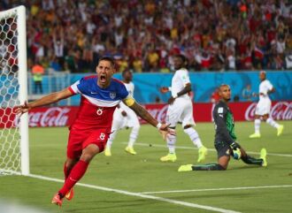 Gol americano saiu aos 30 segundos do primeiro tempo