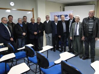 Bagatini recebeu a Medalha HSVP Honra ao Mérito do presidente Décio Ramos de Lima