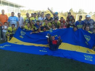 Campeões: Boca comemora a conquista