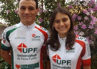 Ricardo e Luana correm pela UPF