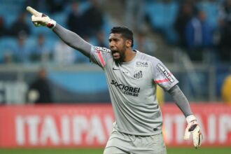 Goleiro Aranha, do Santos