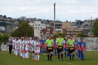 O tempo estava agradável para a partida